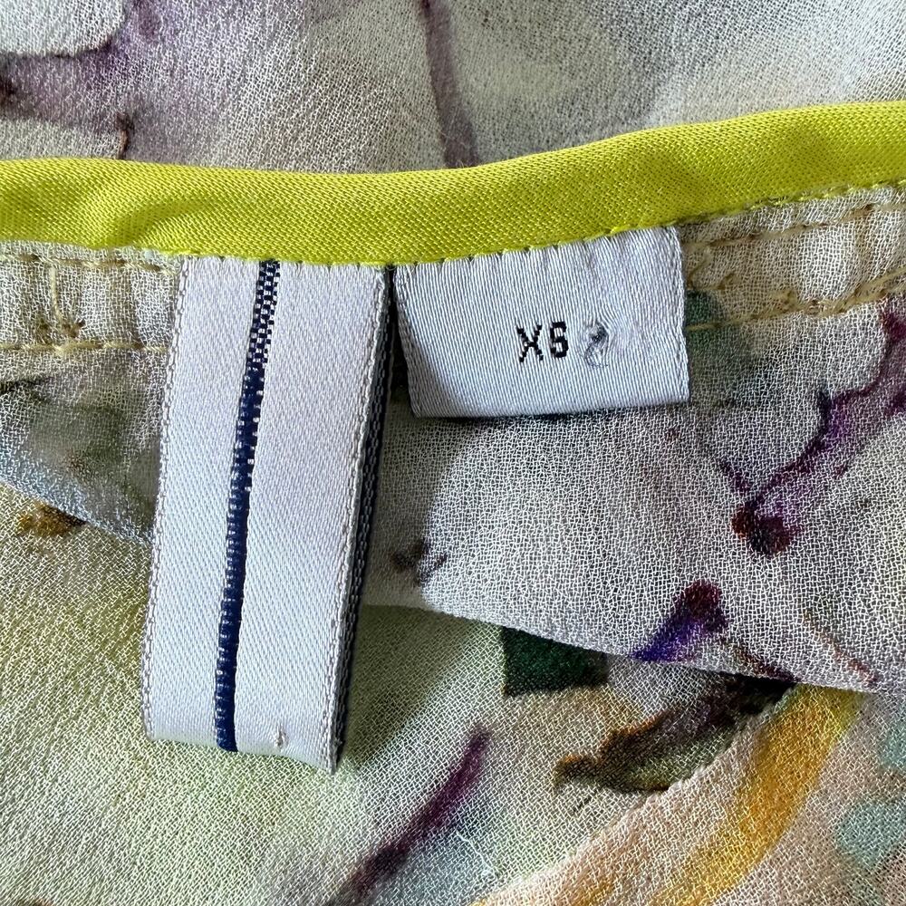 Lightweight Patchwork Apple Multi Print Beaded To… - image 6